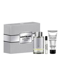 Kit Coffret Montblanc Explorer Platinum Masculino Eau de Parfum